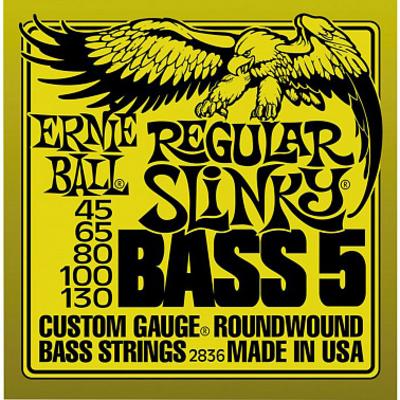 ERNIE BALL 2836 45-130 струны для 5-струнной бас-гитары