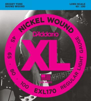 D'ADDARIO EXL-170 XL 45-100 струны для бас-гитары