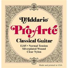 D'ADDARIO EJ45  струны для классической гитары