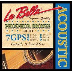 LA BELLA 7GPS - струны для акустической гитары 12-52