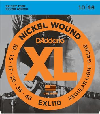 D'ADDARIO EXL-110 XL 10-46 струны для электрогитары