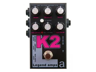 AMT K-2 Legend Amps 2 гитарная педаль двухканальный предусилитель Krank