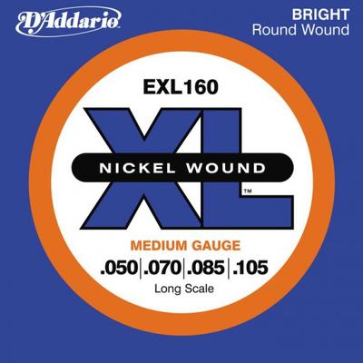 D'ADDARIO EXL-160 XL 50-105 струны для бас-гитары