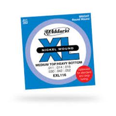 D'ADDARIO EXL-116  11-52 струны для электрогитар