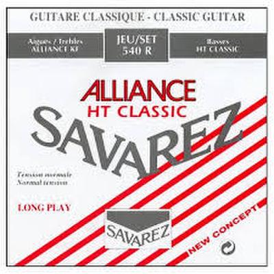 SAVAREZ 540R ALLIANCE ROUGE струны для классической гитары нормального натяжения