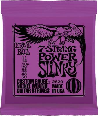 ERNIE BALL 2620 11-58 струны для 7-струнной электрогитары