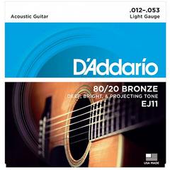 D'ADDARIO EJ-11 12-53 струны для акустической гитары