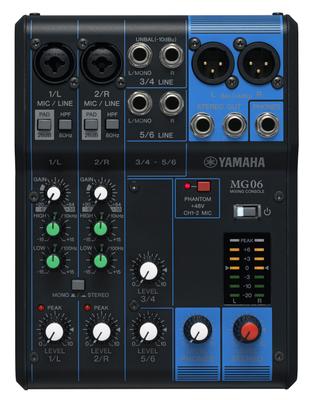 YAMAHA MG-06  микшерный пульт