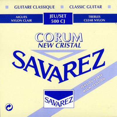 SAVAREZ 500CJ Corum New Cristal Blue струны для классической гитары сильного натяжения