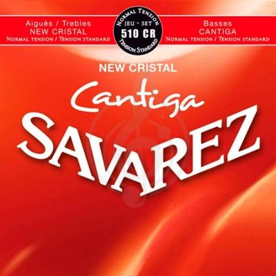 SAVAREZ 510CR New Cristal Cantiga Red струны для классической гитары нормального натяжения